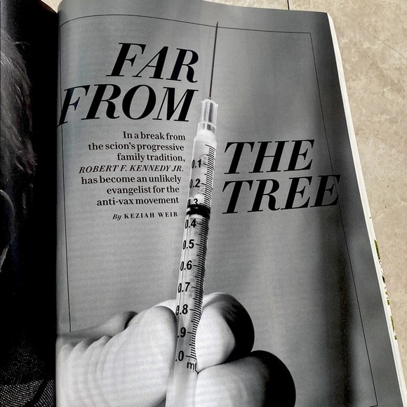 VANITY FAIR MAGAZINE DUA LIPA JEFFREY EPSTEIN - RFK JR 7/2021 - Picture 11 of 16